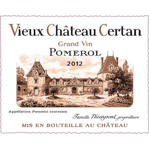 2012 Vieux Chateau Certan, Pomerol 6x75cl