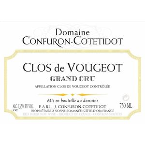 2009 Domaine Confuron Cotetidot, Clos de Vougeot Grand Cru 12x75cl