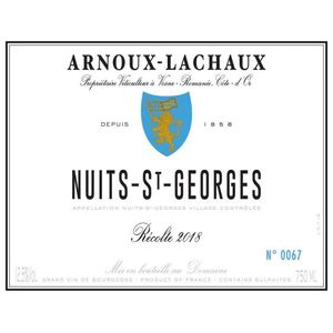2017 Domaine Arnoux-Lachaux, Nuits-Saint-Georges, Rouge 6x75cl