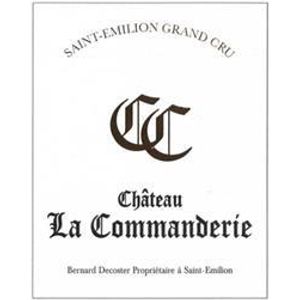 2020 Chateau La Commanderie Grand Cru Classe, Saint-Emilion Grand Cru 12x75cl