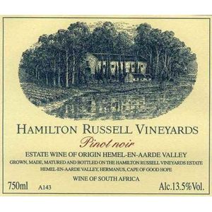 2023 Hamilton Russell, Pinot Noir, Walker Bay 6x75cl