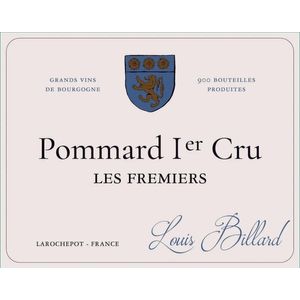 2023 Louis Billard, Pommard Premier Cru, Les Fremiers 6x75cl