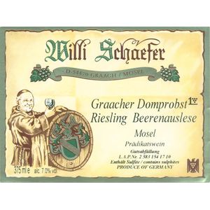 2018 Willi Schaefer, Graacher Domprobst Riesling BA, Mosel 6x75cl