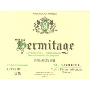 2020 M. Sorrel, Hermitage, Blanc 6x75cl