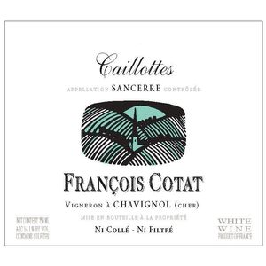 2023 Francois Cotat, Sancerre, Caillottes 12x75cl