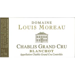 2013 Domaine Louis Moreau, Chablis Grand Cru, Blanchot 6x75cl