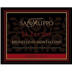 2015 San Filippo, Brunello di Montalcino, Lucere Riserva 6x75cl
