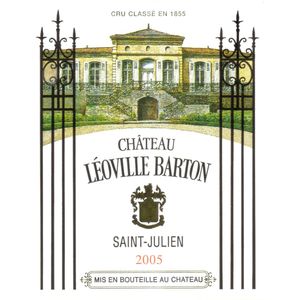 2005 Chateau Leoville Barton 2eme Cru Classe, Saint-Julien 12x75cl