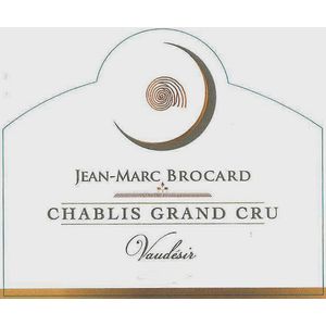 2020 Jean-Marc Brocard, Chablis Grand Cru, Vaudesir 6x75cl