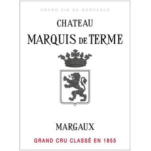 2017 Chateau Marquis de Terme 4eme Cru Classe, Margaux 12x75cl