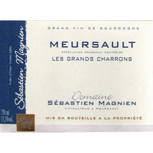 2022 Sebastien Magnien, Meursault, Les Grands Charrons 6x75cl