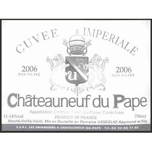 2021 Domaine Raymond Usseglio, Chateauneuf-du-Pape, Imperiale 6x75cl
