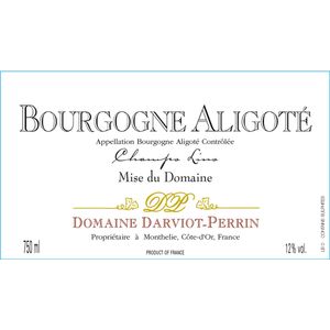 2020 Domaine Darviot-Perrin, Bourgogne Aligote 6x75cl