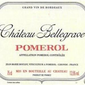 2019 Chateau Bellegrave, Pomerol 6x75cl