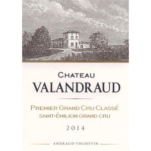 2014 Chateau Valandraud Premier Grand Cru Classe B, Saint-Emilion Grand Cru 6x75cl