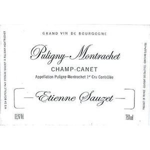 2018 Etienne Sauzet, Puligny-Montrachet Premier Cru, Champ Canet 6x75cl