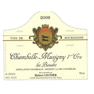 2011 Hubert Lignier, Chambolle-Musigny Premier Cru, Les Baudes 6x75cl