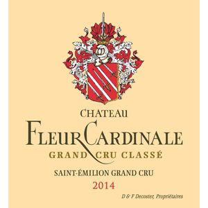 2014 Chateau Fleur Cardinale Grand Cru Classe, Saint-Emilion Grand Cru 6x75cl