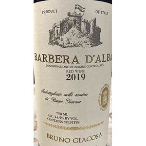 2019 Bruno Giacosa, Barbera d'Alba, Falletto 6x75cl