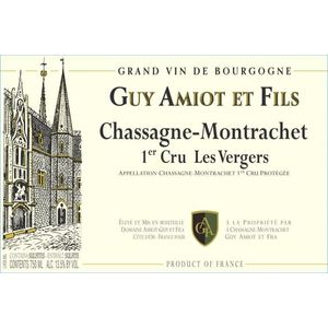 2022 Guy Amiot, Chassagne-Montrachet Premier Cru, Les Vergers 12x75cl