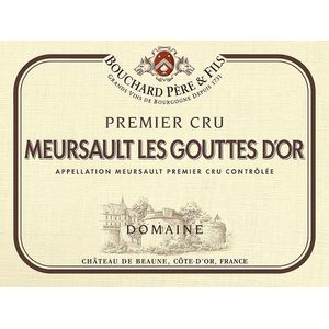 2019 Bouchard Pere et Fils, Meursault Premier Cru, Les Gouttes d'Or 6x75cl