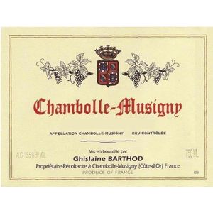 2022 Ghislaine Barthod, Chambolle-Musigny 12x75cl
