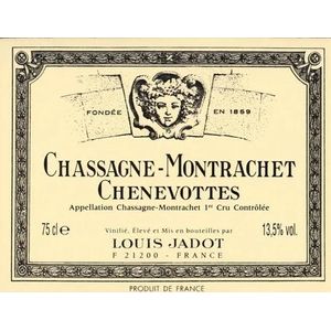2021 Maison Louis Jadot, Chassagne-Montrachet Premier Cru, Les Chenevottes 6x75cl