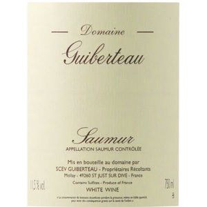 2022 Domaine Guiberteau, Saumur, Blanc 6x75cl