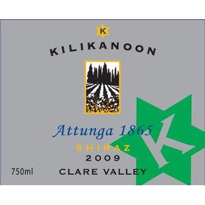 2010 Kilikanoon, Attunga 1865 Shiraz, Clare Valley 6x75cl