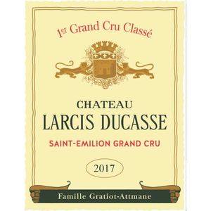2017 Chateau Larcis Ducasse Premier Grand Cru Classe B, Saint-Emilion Grand Cru 12x75cl