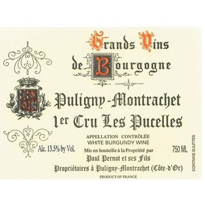 2022 Paul Pernot, Puligny-Montrachet Premier Cru, Les Pucelles 6x75cl