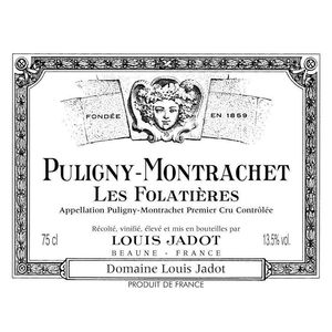 2022 Domaine Louis Jadot, Puligny-Montrachet Premier Cru, Les Folatieres 6x75cl