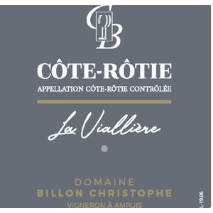 2019 Domaine Christophe Billon, Cote Rotie, La Vialliere 6x75cl