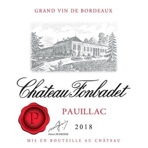 2019 Chateau Fonbadet, Pauillac 3x150cl