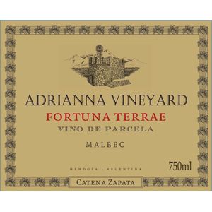 2019 Catena Zapata, Gualtallary Adrianna Vineyard Fortuna Terrae Malbec, Tupungato 1x150cl
