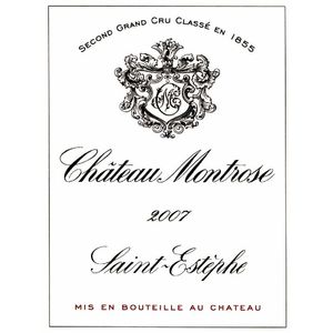 2007 Chateau Montrose 2eme Cru Classe, Saint-Estephe 12x75cl
