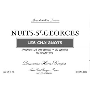 2022 Domaine Henri Gouges, Nuits-Saint-Georges Premier Cru, Aux Chaignots 12x75cl