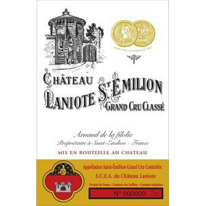 2016 Chateau Laniote Grand Cru Classe, Saint-Emilion Grand Cru 6x150cl