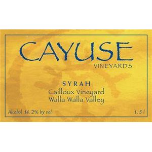 2014 Cayuse, Cailloux Syrah, Walla Walla Valley 3x75cl