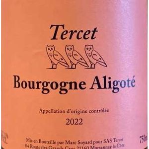 2022 Tercet (Marc Soyard), Bourgogne Aligote 12x75cl