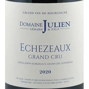2020 Domaine Gerard Julien & Fils, Echezeaux Grand Cru 1x150cl