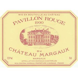 1990 Pavillon Rouge du Chateau Margaux, Margaux 12x75cl