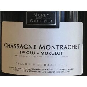 2018 Morey Coffinet, Chassagne-Montrachet Premier Cru, Morgeot Blanc 12x75cl