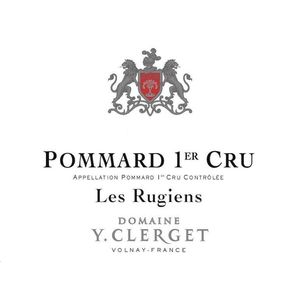 2017 Domaine Y. Clerget, Pommard Premier Cru, Les Rugiens 6x75cl