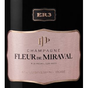 NV Fleur de Miraval, Exclusivement Rose ER3, Champagne 3x75cl