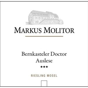 2020 Markus Molitor, Bernkasteler Doctor Riesling Auslese 3* White Capsule Auktion, Mosel 6x75cl
