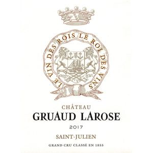 2017 Chateau Gruaud Larose 2eme Cru Classe, Saint-Julien 6x75cl