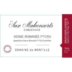 2018 Domaine de Montille, Vosne-Romanee Premier Cru, Aux Malconsorts Christiane 6x75cl