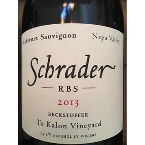 2013 Schrader, RBS Beckstoffer To Kalon Vineyard Cabernet Sauvignon, Oakville 6x75cl