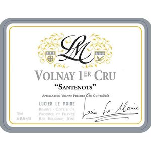2020 Lucien Le Moine, Volnay Premier Cru, Santenots 6x75cl